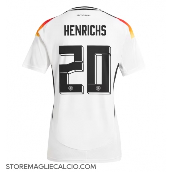 Germania Benjamin Henrichs #20 Maglia Gara Casa Repliche Europei 2024